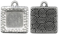 Hammered Silver