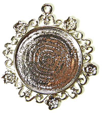 Large Filigree Flower 