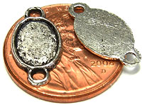 Small oval frame