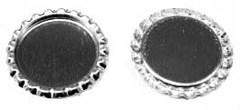cap flat silver